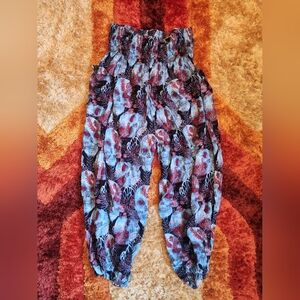 Stylish Harem Yoga Lounge Skull Printed Boho Pants